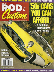 ROD & CUSTOM 2001 MAR - ERIC RICKMAN, R&C LOGO, CHOP A 59-64 GM BUBBLETOP